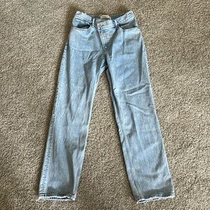 Abercrombie & Fitch The 90s Straight Ultra High Rise